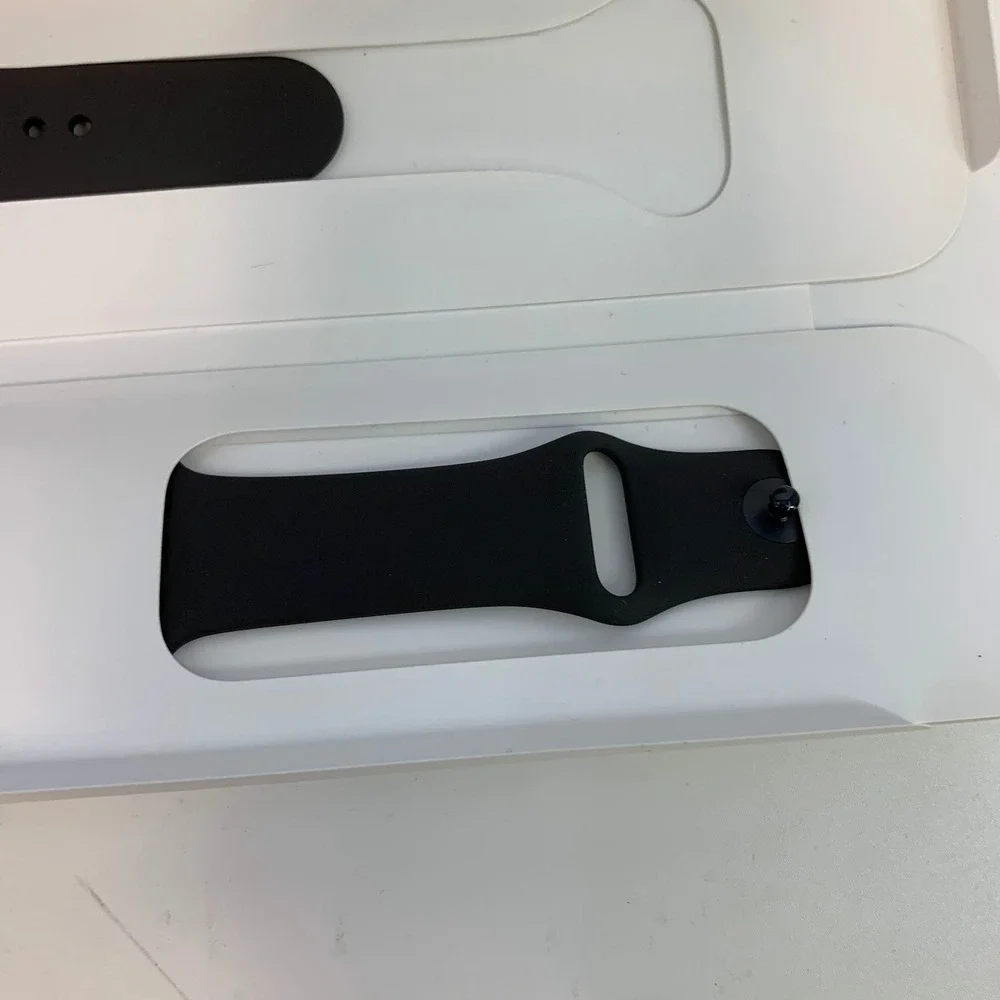 Apple Watch Rubber 42mm Dark Olive Hook and Loop Closure‎